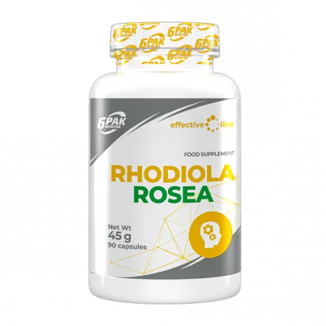 6PAK Nutrition Effective Line Rhodiola Rosea - 90 kaps.