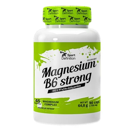 Sport Definition Magnesium B6 Strong - 90 kaps.