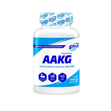 6PAK Nutrition AAKG - 120 kaps.