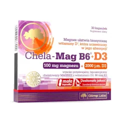 Olimp Chela-Mag B6 + D3 - 30 kaps.