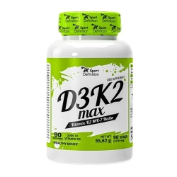 Sport Definition Witamina D3+K2 Max - 90 kaps.