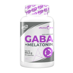 6PAK Nutrition Effective Line GABA + Melatonin - 90 kaps.