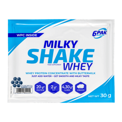 6PAK Nutrition Milky Shake Whey - 30g