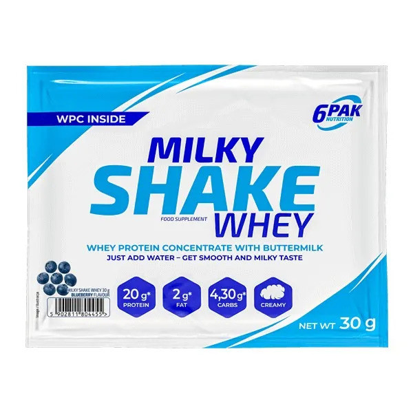 6PAK Nutrition Milky Shake Whey - 30g