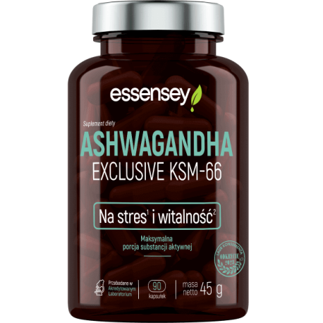 Essensey Ashwagandha Exclusive KSM-66 - 90 kaps.