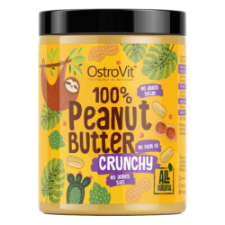 Ostrovit 100% Peanut Butter Crunchy - 1000g