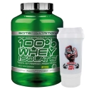 Scitec 100% Whey Isolate - 2000g + Shaker - 500 ml