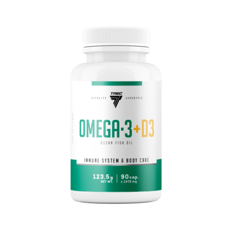 Trec Omega 3 + D3 - 90 kaps.