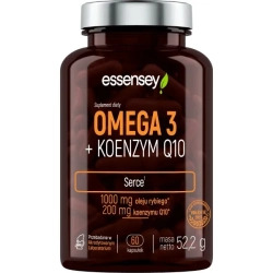 Essensey Omega 3 + Koenzym Q10 - 60 kaps.