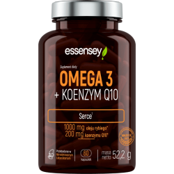 Essensey Omega 3 + Koenzym Q10 - 60 kaps.