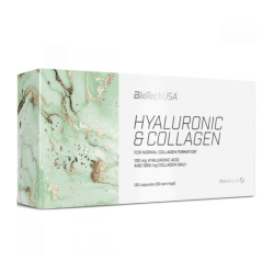 BioTech Hyaluronic & Collagen - 100 kaps.