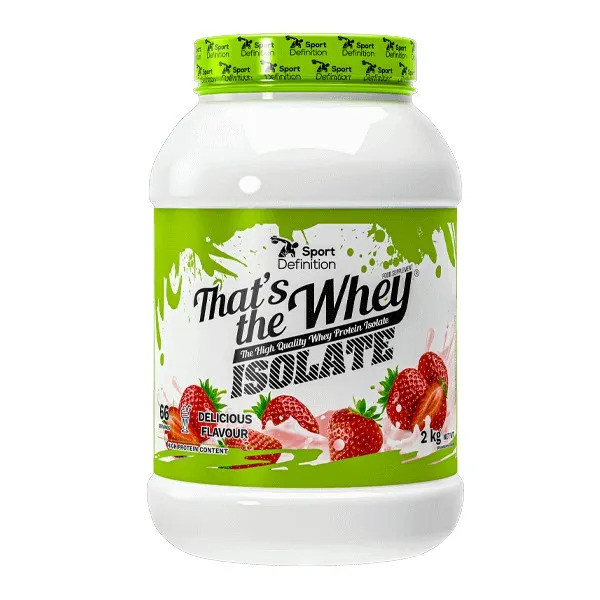 That's the Whey | Sport Definition | Izolat białka serwatkowego