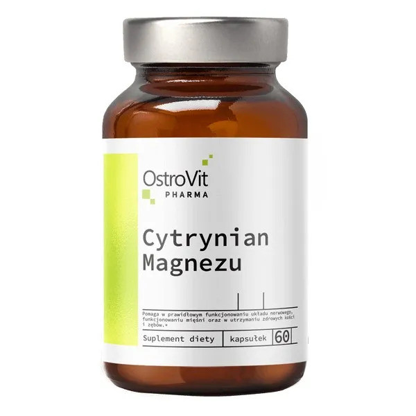 OstroVit Pharma Cytrynian Magnezu - 60 kaps.