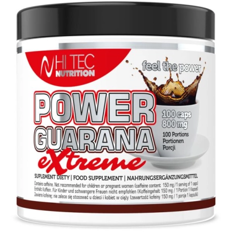 Hi Tec Power Guarana - 100 kaps.