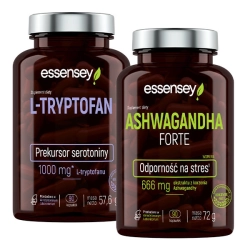 Zestaw Essensey Ashwagandha Forte + Tryptofan