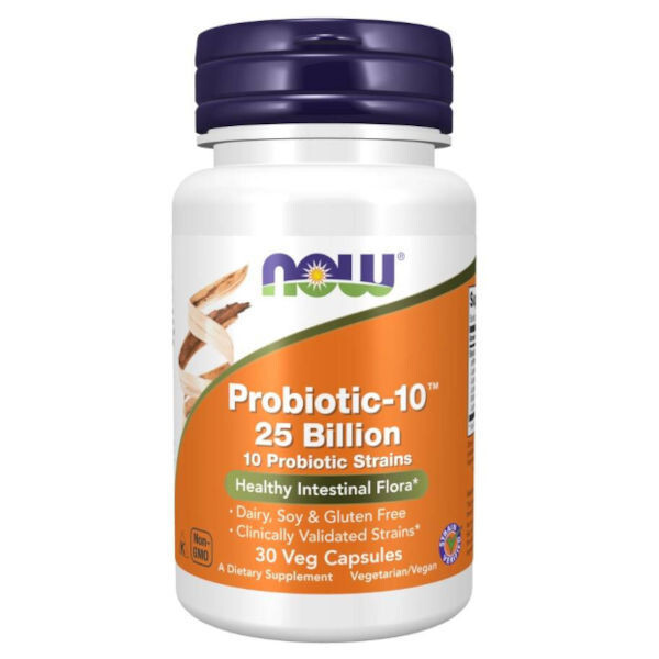 NOW Foods Probiotic-10 25 Billion - 30 kaps.