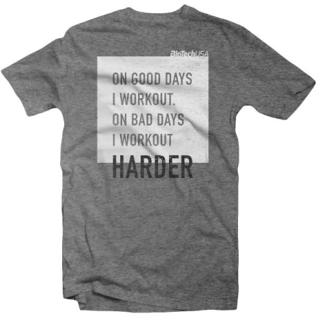 BioTech T-shirt Workout Gray