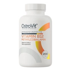 OstroVit Vitamin B12 Methylcobalamin - 200 tabl.