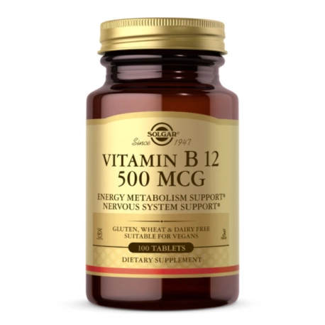 Solgar Vitamin B12 500 mcg - 100 tabl.