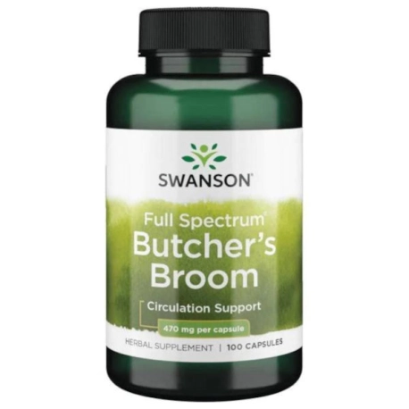 Swanson Butcher's Broom 470mg - 100 kaps.