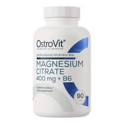 OstroVit Magnesium Citrate + B6 - 90 tabl.