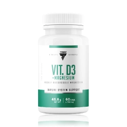 Trec Vitamin D3 + Magnesium - 60 kaps.