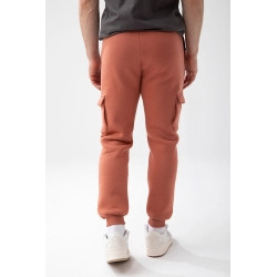 Trec Wear Brązowe spodnie męskie Basic Pants Cargo 150 T Brown
