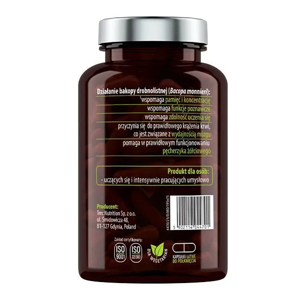 Essensey Bacopa Monnieri Pamięć i koncentracja 2 x 90 kaps.