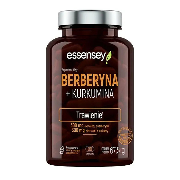 Essensey Berberyna + Kurkumina - 90 kaps.
