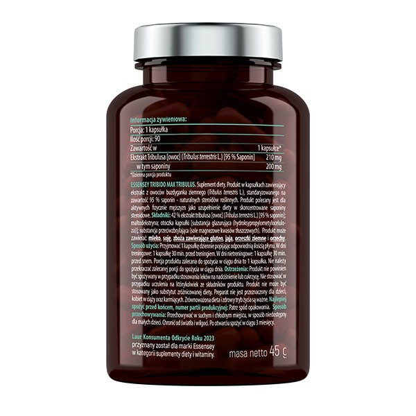 Essensey Tribido Max Tribulus Libido 2 x 90 kaps.