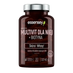 Essensey Multivit Dla Niej + Biotyna Skóra i Włosy 2 x 90 kaps.