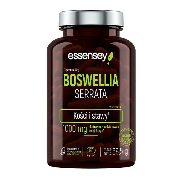 Essensey Boswellia Serrata Mocne stawy i kości 2 x 90 kaps.
