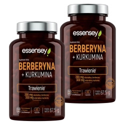 Essensey Berberyna + Kurkumina na trawienie 2 x 90 kaps.