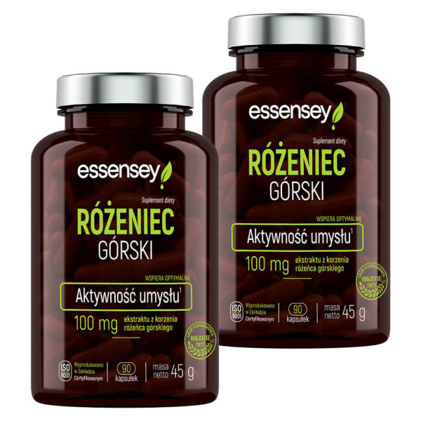 Essensey Różeniec Górski Aktywność umysłu 2 x 90 kaps.