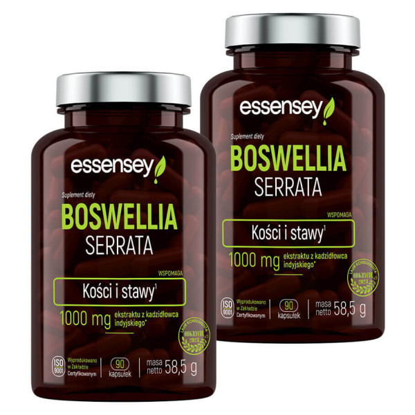 Essensey Boswellia Serrata Mocne stawy i kości 2 x 90 kaps.
