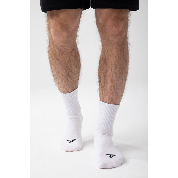 Trec Wear Białe skarpety Basic Socks 150 White