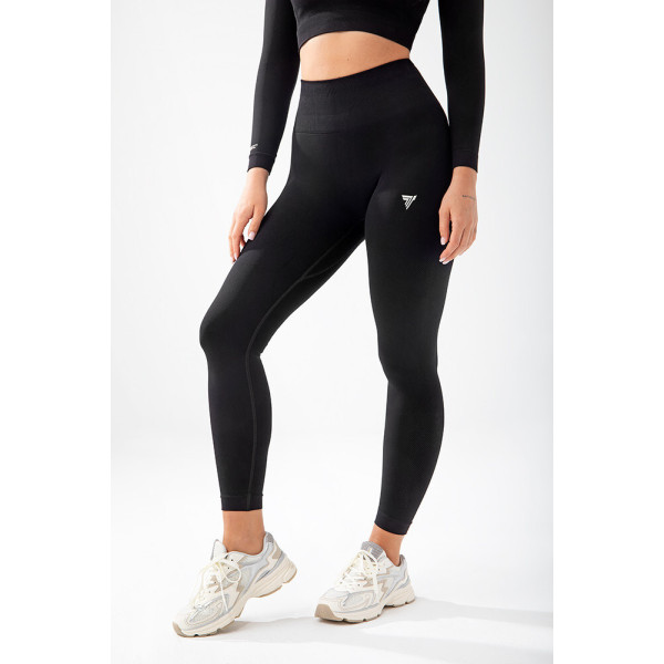 Trec Wear Czarne legginsy damskie Trecgirl Sport Leggins 160 Black