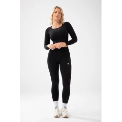 Trec Wear Czarne legginsy damskie Trecgirl Sport Leggins 160 Black