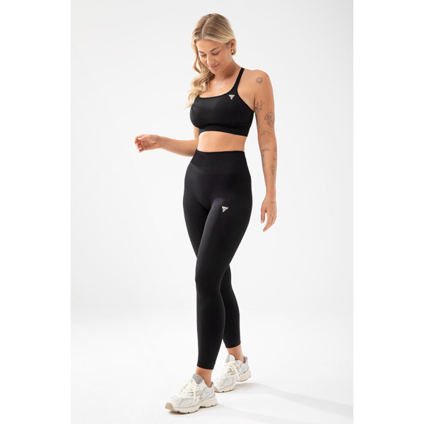 Trec Wear Czarne legginsy damskie Trecgirl Sport Leggins 160 Black