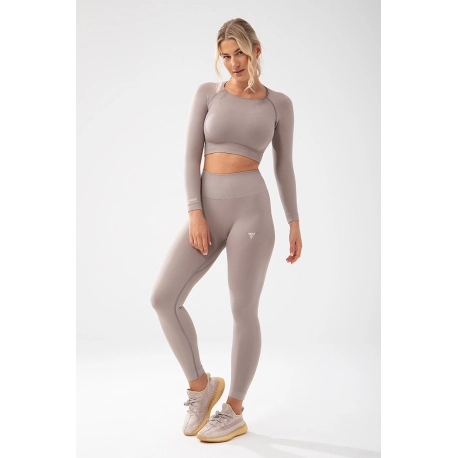 Trec Wear Szare legginsy damskie Trecgirl Sport Leggins 160 Grey