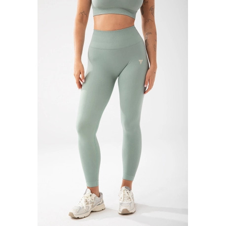 Trec Wear Zielone legginsy damskie Trecgirl Sport Leggins 160 Green