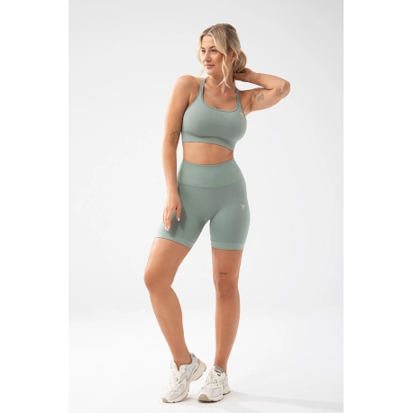 Trec Wear Zielone szorty kolarki damskie Trecgirl Sport Shorts 160 Green