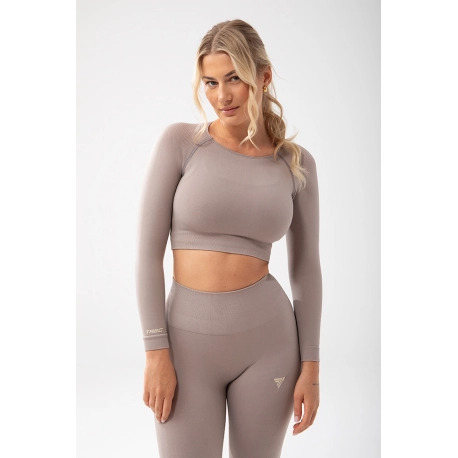 Trec Wear Szary top damski Trecgirl Sport Longsleeve Top 160 Grey