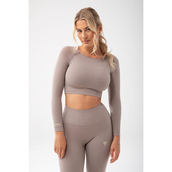 Trec Wear Szary top damski Trecgirl Sport Longsleeve Top 160 Grey