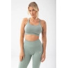 Trec Wear Zielony stanik sportowy Trecgirl Sport Bra 160 Green