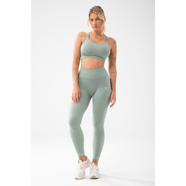 Trec Wear Zielony stanik sportowy Trecgirl Sport Bra 160 Green