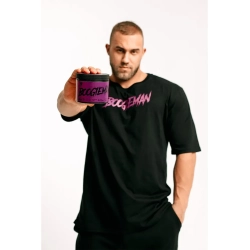 Trec Wear Czarny T-shirt męski Boogieman T-shirt Oversize 132 Black-Violet