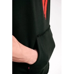 Trec Wear Czarna bluza męska bez rękawów Boogieman Hoodie Sleeveless 120 Black