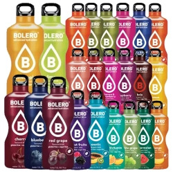 Bolero Drink Napój w proszku bez dodatku cukru - MIX smaków 24 x 9g