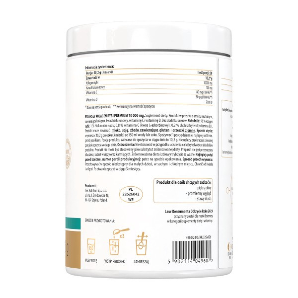 Kolagen Rybi Premium Naturalny 10000mg | Bodypak | Suplement na stawy